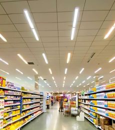 Iluminação de Supermercado